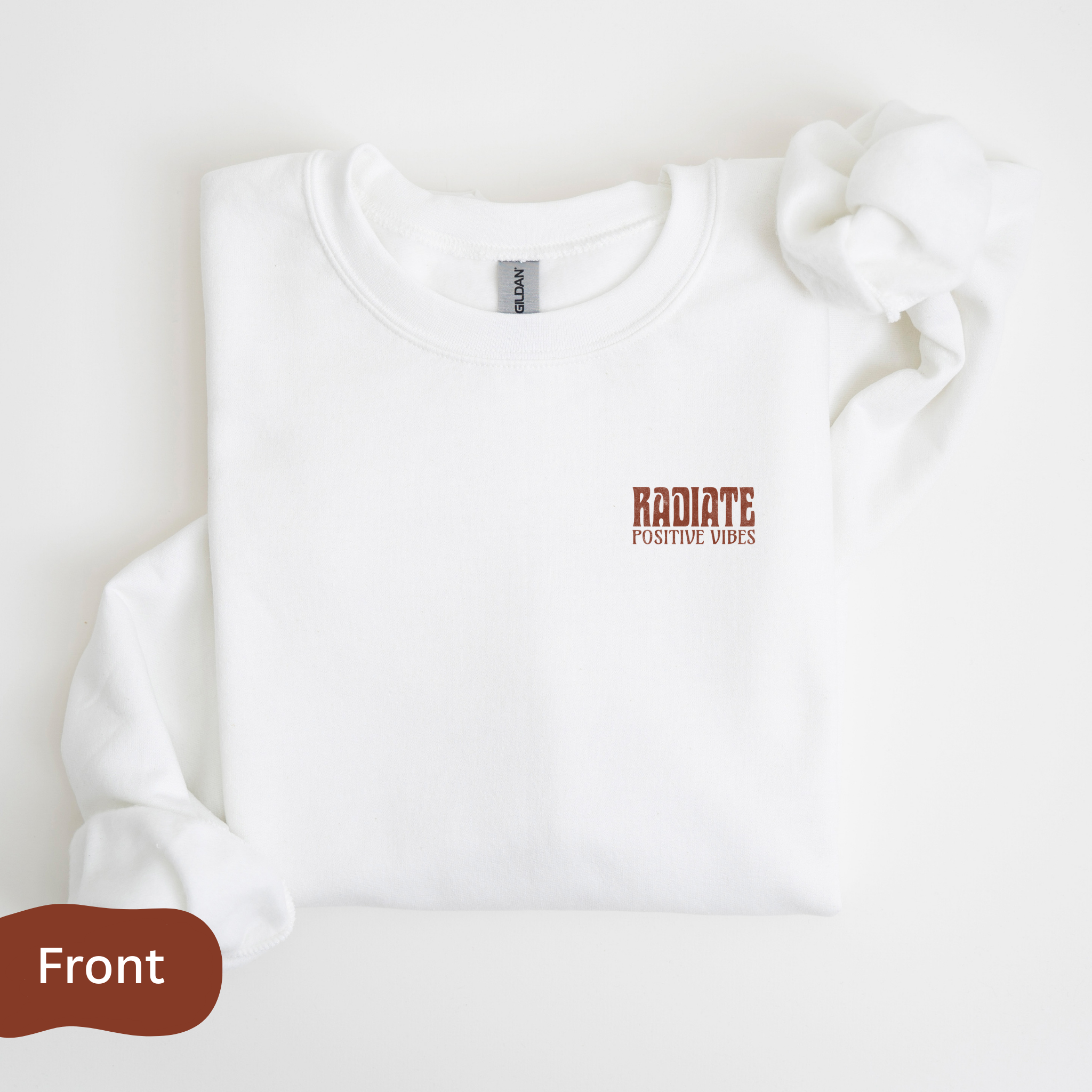 Radiate Positive Vibes Crewneck
