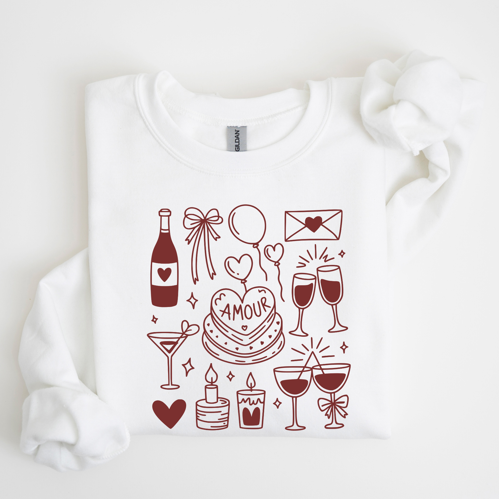 Coquette Valentine’s Day Amour Crewneck