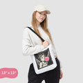 Vintage Cupid Bubblegum Graphic Tote Bag