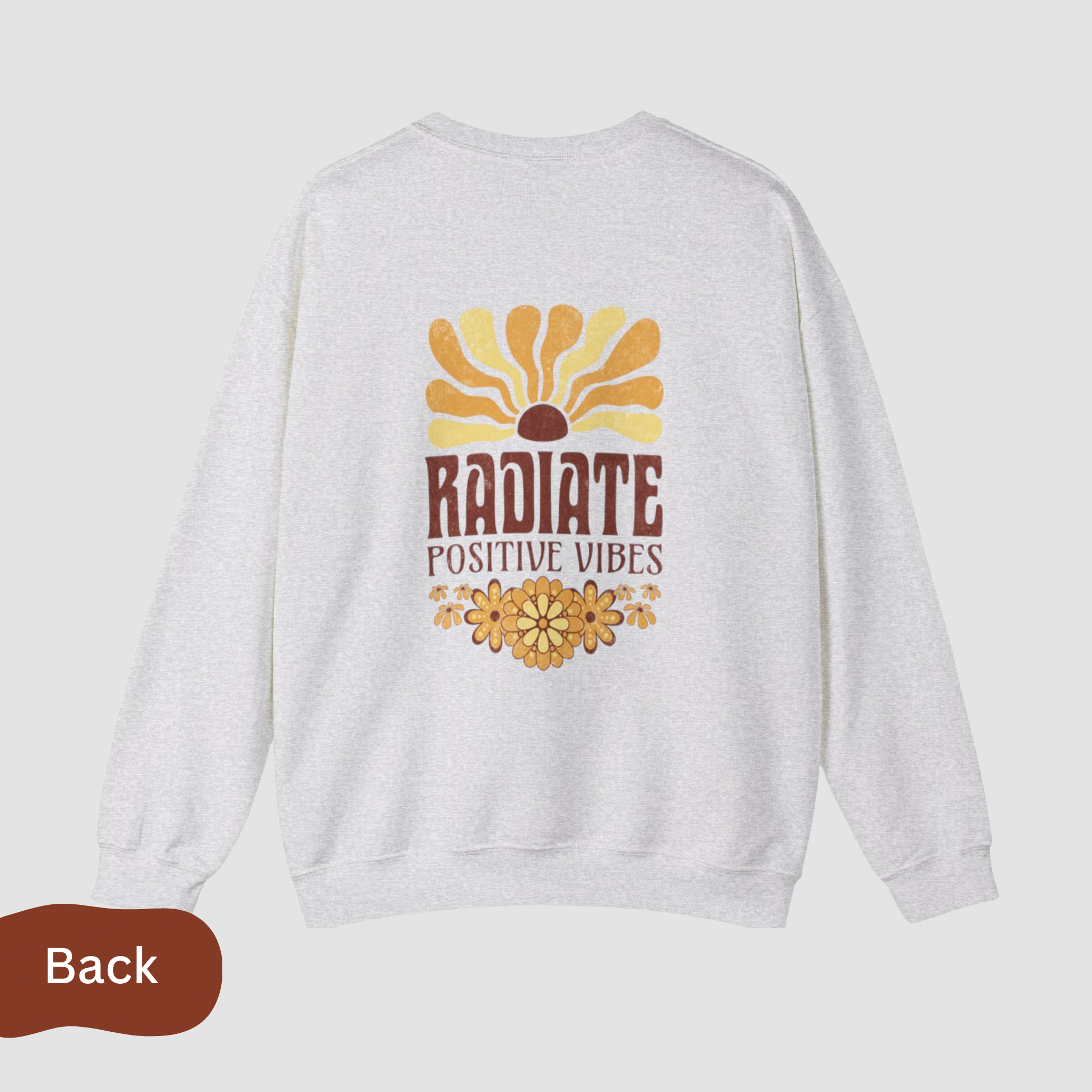 Radiate Positive Vibes Crewneck