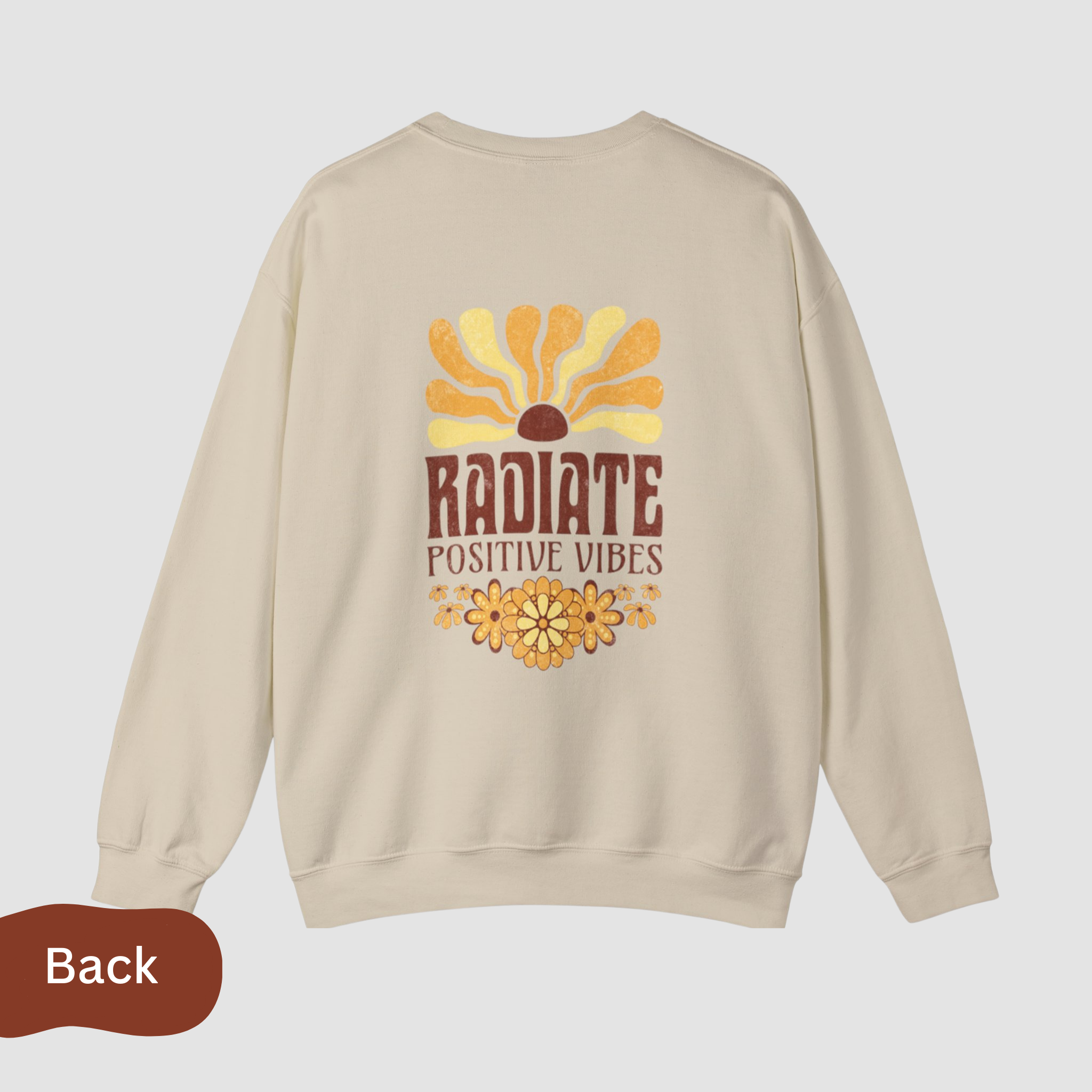 Radiate Positive Vibes Crewneck